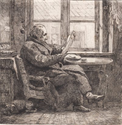 Justitsråd Emanuel Bonnevie af Johan Thomas Lundbye
