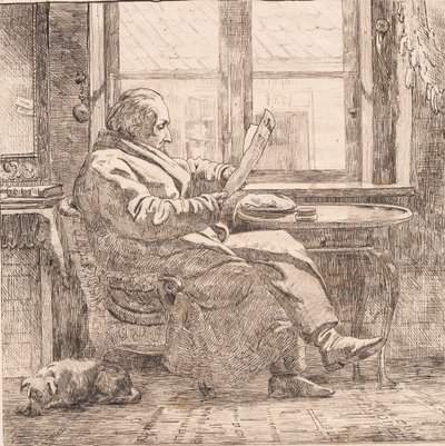 Justitsråd Emanuel Bonnevie af Johan Thomas Lundbye