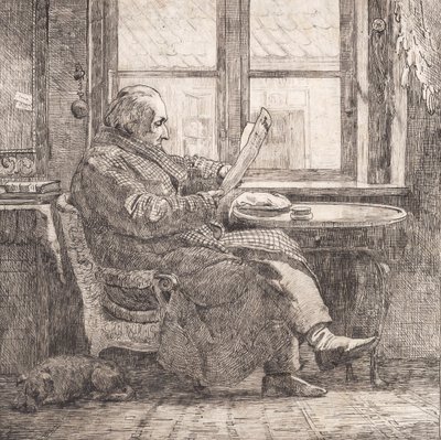 Justitsråd Emanuel Bonnevie af Johan Thomas Lundbye
