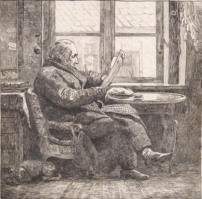 Justitsråd Emanuel Bonnevie af Johan Thomas Lundbye