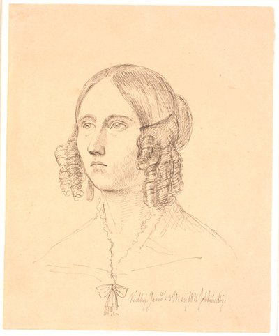 Louise Marie Neergaard af Johan Thomas Lundbye