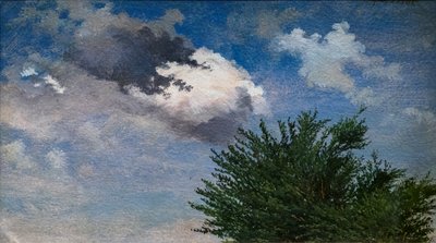 Undersøgelse af skyer af Johan Thomas Lundbye