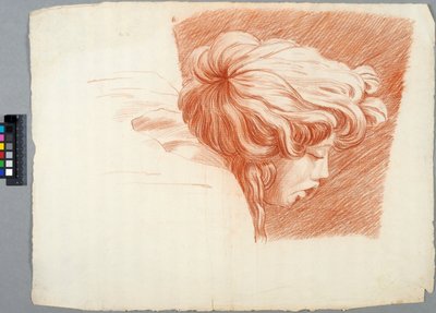 Akademiezeichnung (Detail) af Johan Tobias Sergel