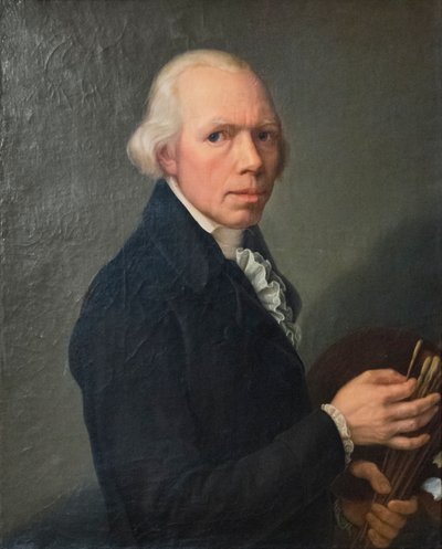 Selvportræt af Johan Wenzel Peter