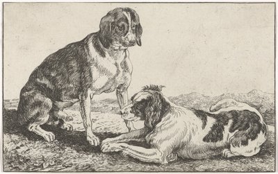 To hunde af Johan le Ducq