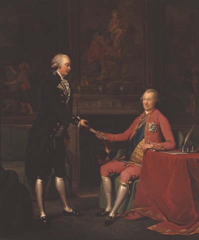 Portræt af Hugh af Johann (circle of) Zoffany