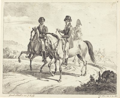 Udflugt til hest af Johann Adam Klein
