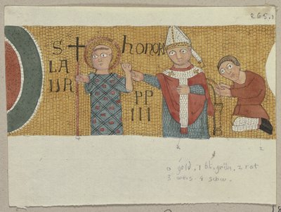 Aus: Sammlung von Umrissen und Durchzeichnungen, Band 1, Blatt 100 af Johann Anton Ramboux