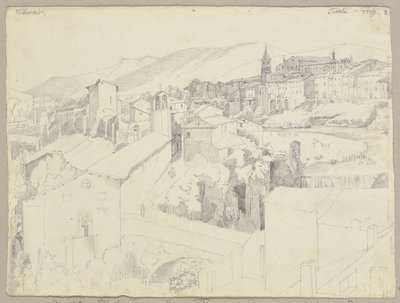 Fra: Samling af omrids og gennemtegninger, bind 1, blad 71 af Johann Anton Ramboux
