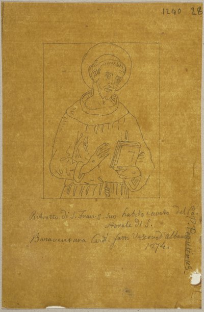 Aus: Sammlung von Umrissen und Durchzeichnungen, Band 2, Blatt 110 af Johann Anton Ramboux
