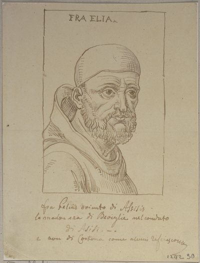 Fra: Samling af skitser og tegninger, bind 2, ark 111 af Johann Anton Ramboux