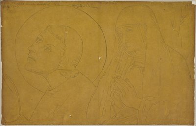 Aus: Sammlung von Umrissen und Durchzeichnungen, Band 3, Blatt 102 af Johann Anton Ramboux