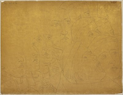 Fra: Samling af konturer og gennemtegninger, bind 5, blad 27 af Johann Anton Ramboux