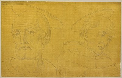 Fra: Samling af omrids og gennemtegninger, bind 7, blad 72 af Johann Anton Ramboux