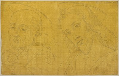 Fra: Samling af omrids og gennemtegninger, bind 7, blad 73 af Johann Anton Ramboux