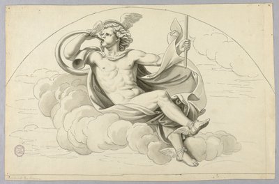 Hermes af Johann August Nahl the Younger