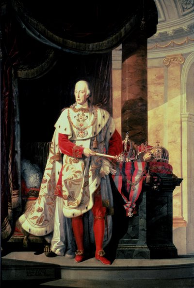 Kejser Frans I af Østrig, 1800-tallet af Johann Baptist Hoechle