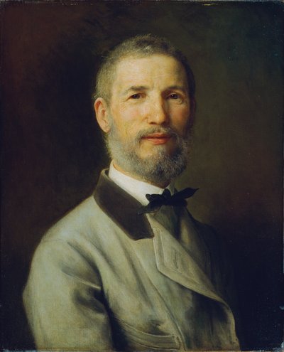Selvportræt i en alder af 60 år af Johann Baptist Reiter