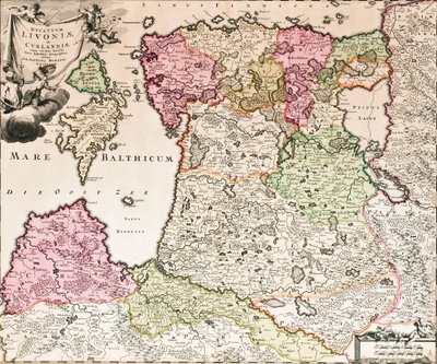 Fra Østersøen af Johann Baptista Homann