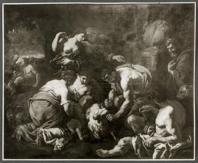 Jupiter, der dier fra geden Amalthea af Johann Carl Loth