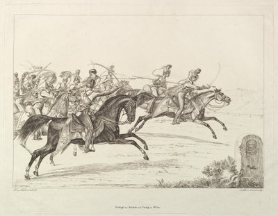 Østrigske Lancers, begyndelsen af det 19. århundrede. af Johann Christian Erhard