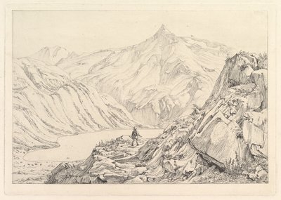 Bockhart Lake Der Bockhardsee, early 19th century. dani af Johann Christian Erhard