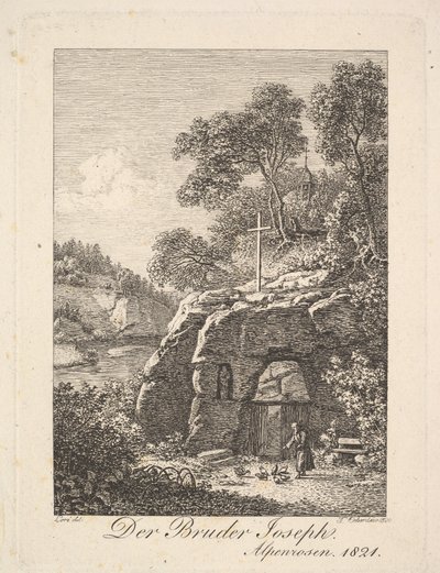 Broder Joseph i Alperne, 1820. af Johann Christian Erhard