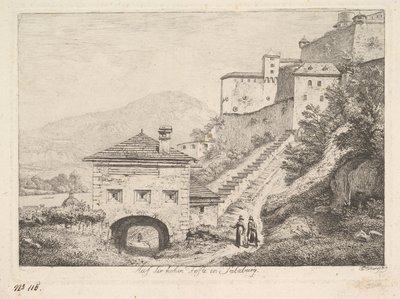 Højferien i Salzburg, 1819. af Johann Christian Erhard