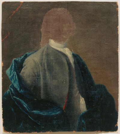 Kostumestudie af en herre af Johann Christian Fiedler