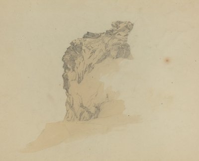 Studie af klipper af Johann Christian Heerdt