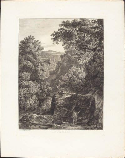 En Subiaco af Johann Christian Reinhart