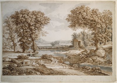 Det heroiske landskab af Johann Christian Reinhart