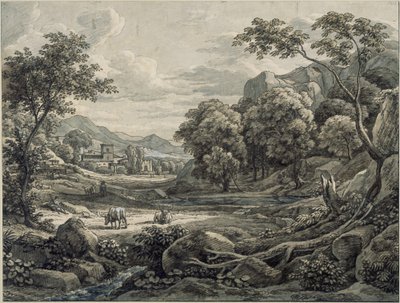 Ideallandskab af Johann Christian Reinhart