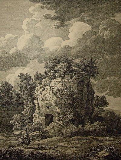 J C Reinhart Grav Falerium 1796 af Johann Christian Reinhart