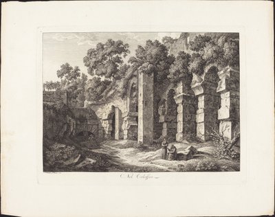 I Colosseum af Johann Christian Reinhart