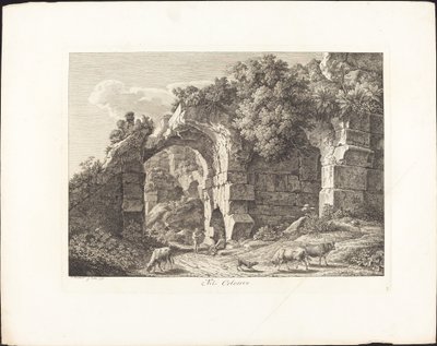 I Colosseum af Johann Christian Reinhart