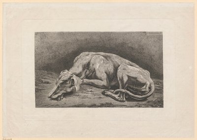 Sovende mynde af Johann Christian Reinhart