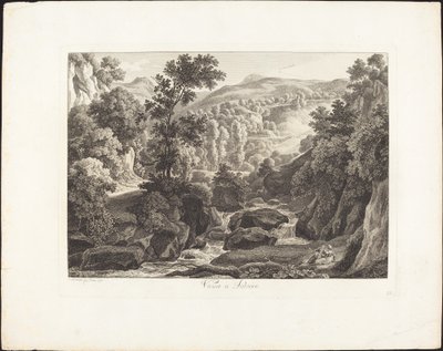 I nærheden af ​​Subiaco af Johann Christian Reinhart