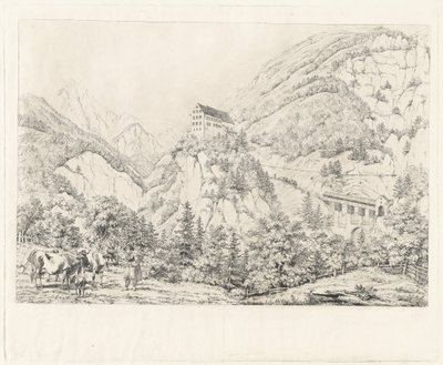 Georgenberg i Tyrol af Johann Christoph Erhard and Johann Adam Klein