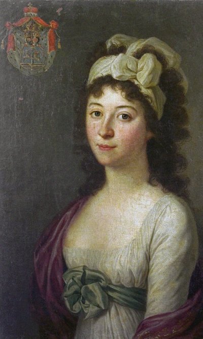 Grevinde Anna Luisa Barbara Babette Odescalchi 1778-1813, født Keglevich de Buzin. af Johann Daniel Donat