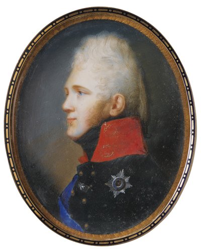 Portræt af kejser Alexander I 1777-1825, 1805 af Johann Dominik Bossi