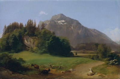 nær Salzburg af Johann Fischbach