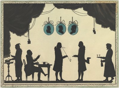 David Roentgen and Company i Sankt Petersborg, ca. 1784-86. af Johann Friedrich Anthing