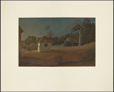 En samling af Waldecks originale kunstværk fra Mesoamerica, boks 11 af 22 af Johann Friedrich Maximilian von Waldeck
