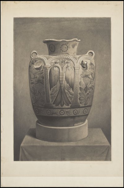 En samling af Waldecks originale kunstværk fra Mesoamerica, boks 5 af 22 af Johann Friedrich Maximilian von Waldeck