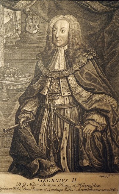 George II (Storbritannien) Rosbach@Residenzmuseum Celle20160708 af Johann Friedrich Rosbach