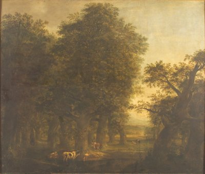 Egetræ af Johann Friedrich Weitsch
