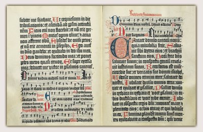 Mainz Psalter af Johann Fust and Peter Schoeffer