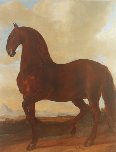Bugthingsten ved Eisgruber Stud af Johann Georg Hamilton