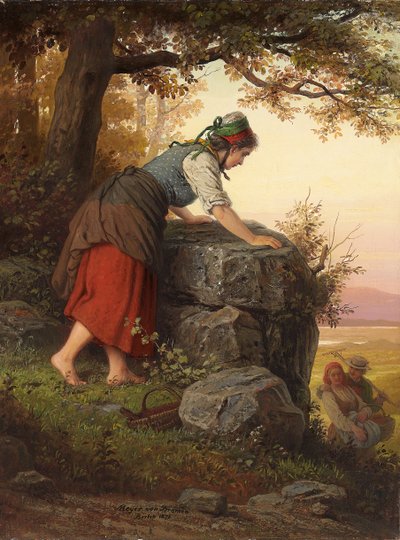 Forrådt, 1875 af Johann Georg Meyer
